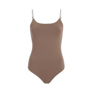 Nuuds Cami Bodysuit in Mocha